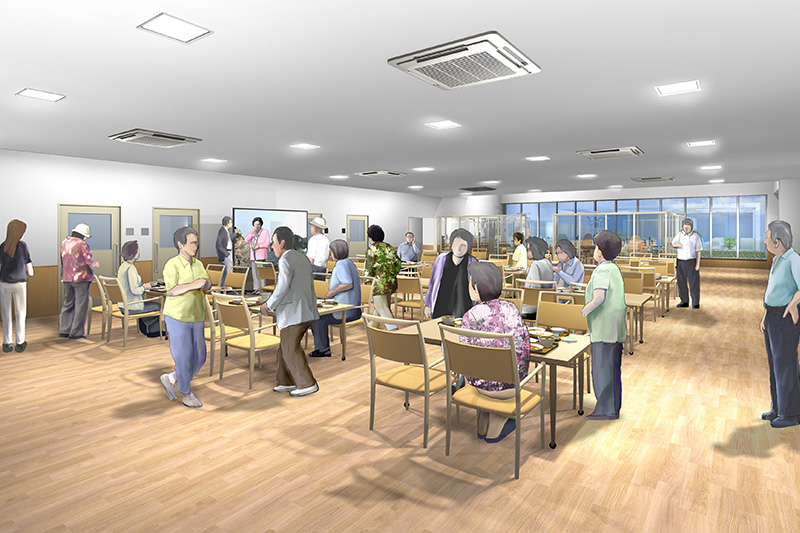 団らん・お食事・レクリエーション・趣味活動